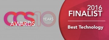 THEMIS GLOBAL - shortlisted for the 'Best Technology' award at the upcoming Collections & Customer Service Awards 2016